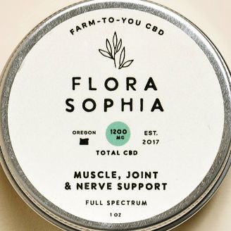 Tin of Muscle, Joint & Nerve Full Spectrum CBD Salve