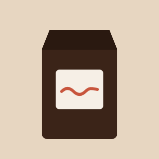 Pacote de café Maré, 250 g