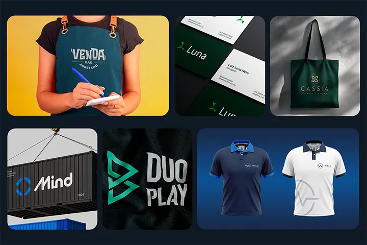 Prévia de identidade visual