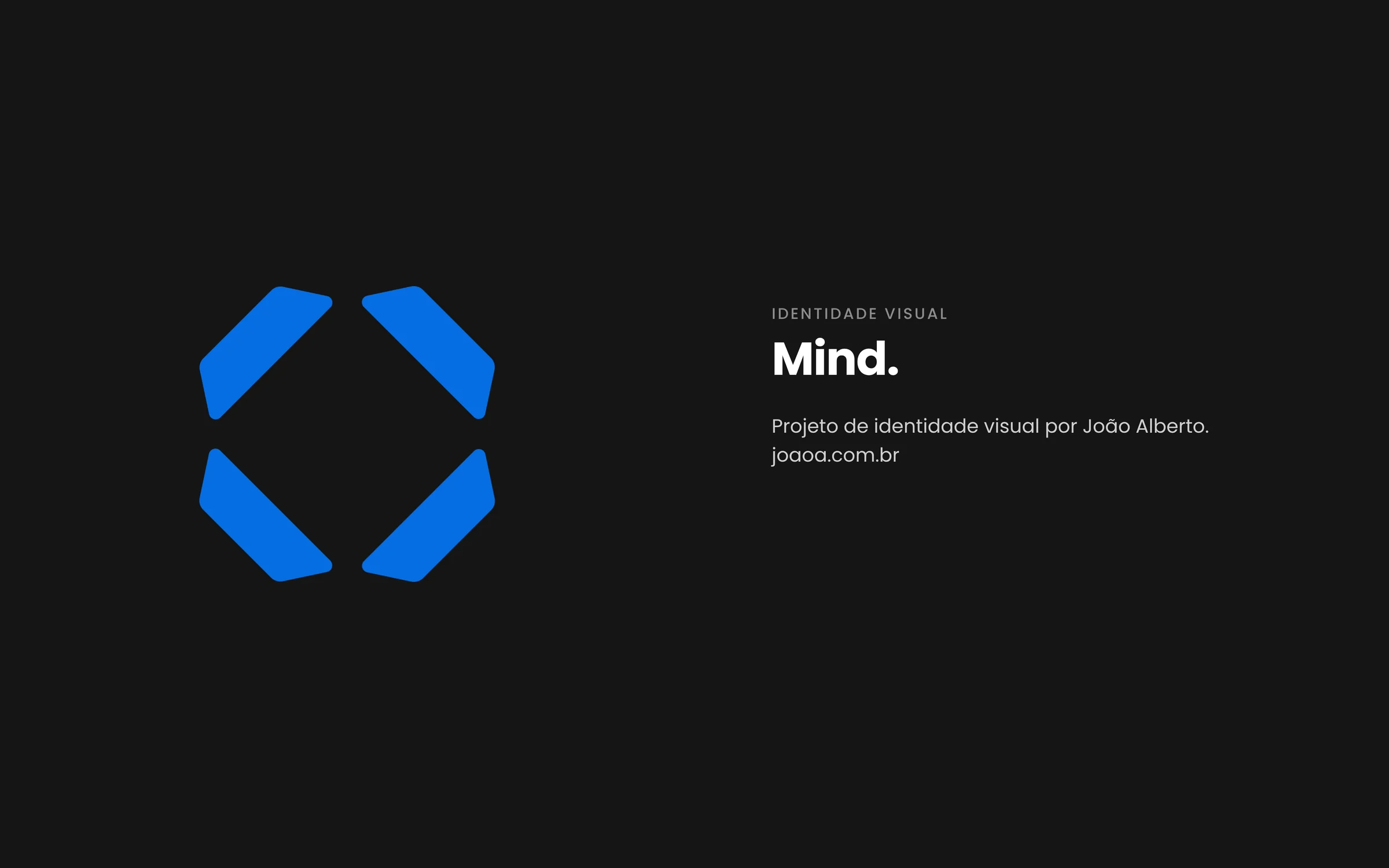 Símbolo da Mind e créditos do projeto