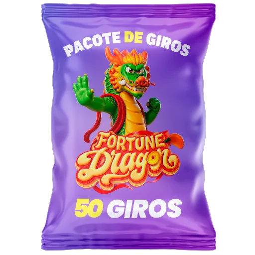 Pacote de giros da loja: Fortune Dragon, 50 giros