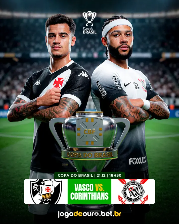 Pop-up da Copa do Brasil: Vasco x Corinthians