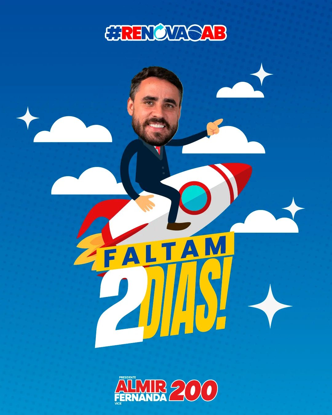 Peça digital da campanha OAB Pernambuco 2024