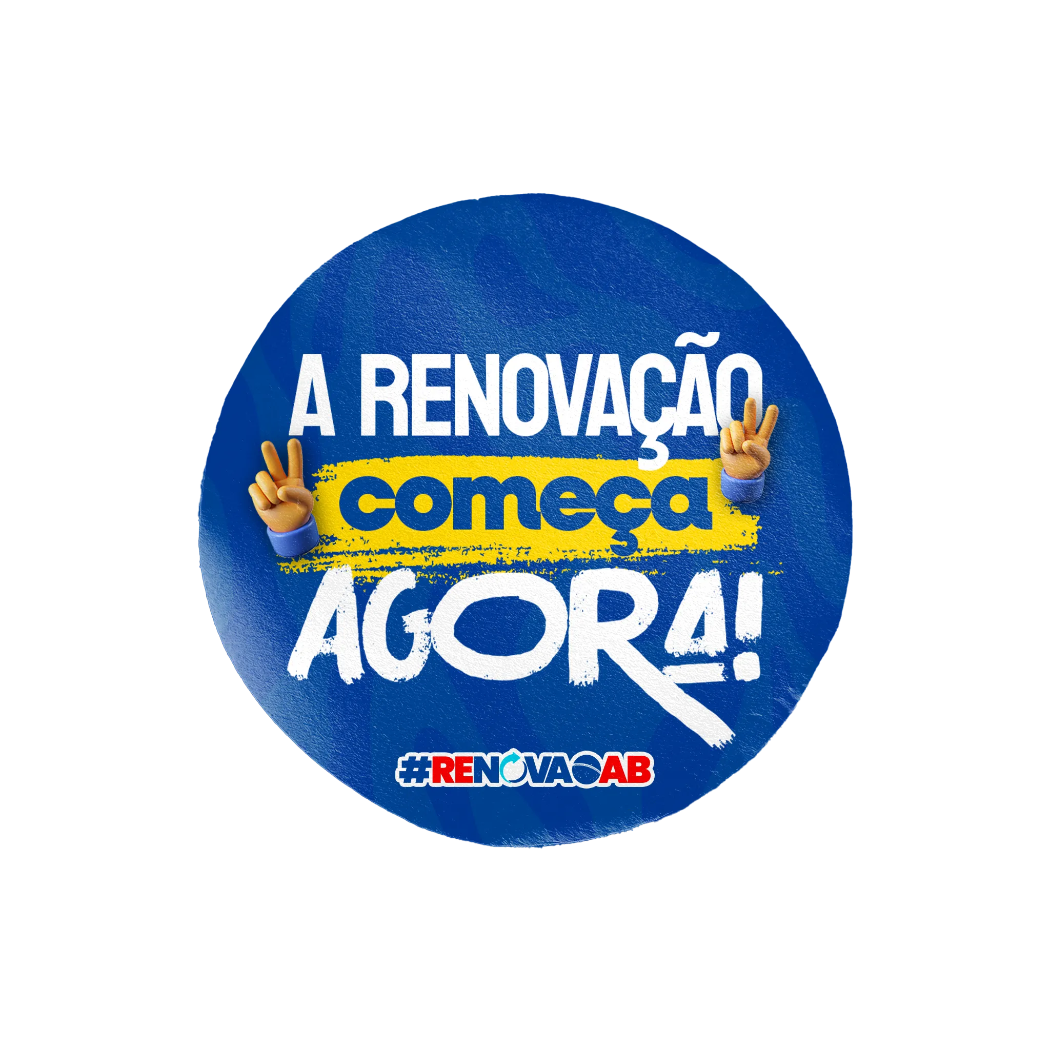 Material impresso da campanha OAB Pernambuco 2024