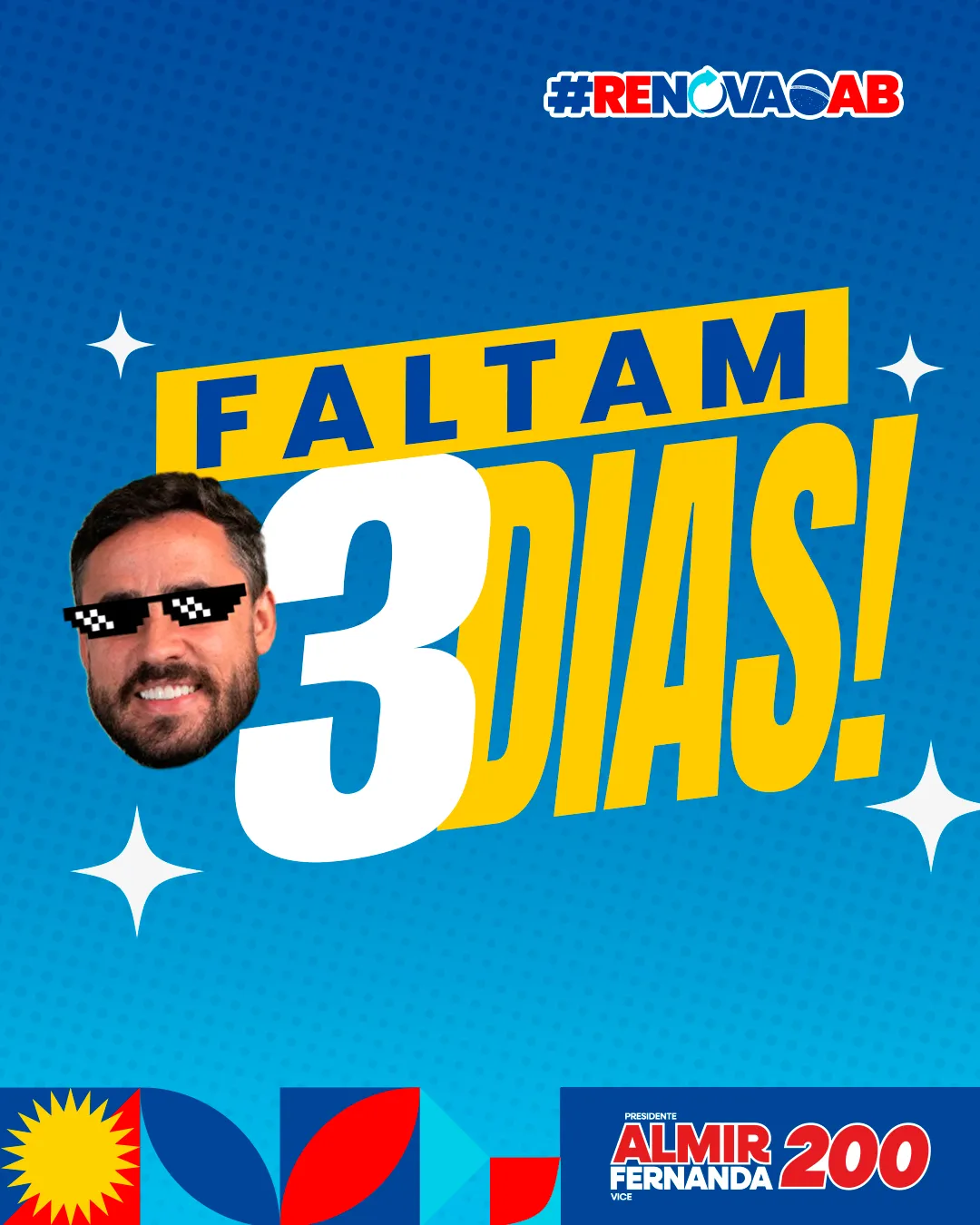 Peça digital da campanha OAB Pernambuco 2024