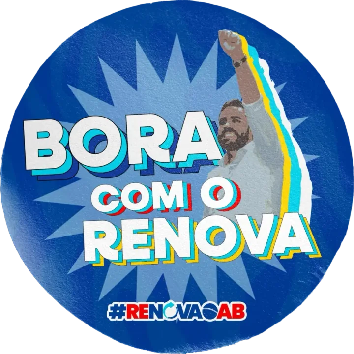 Adesivo circular Bora com o Renova