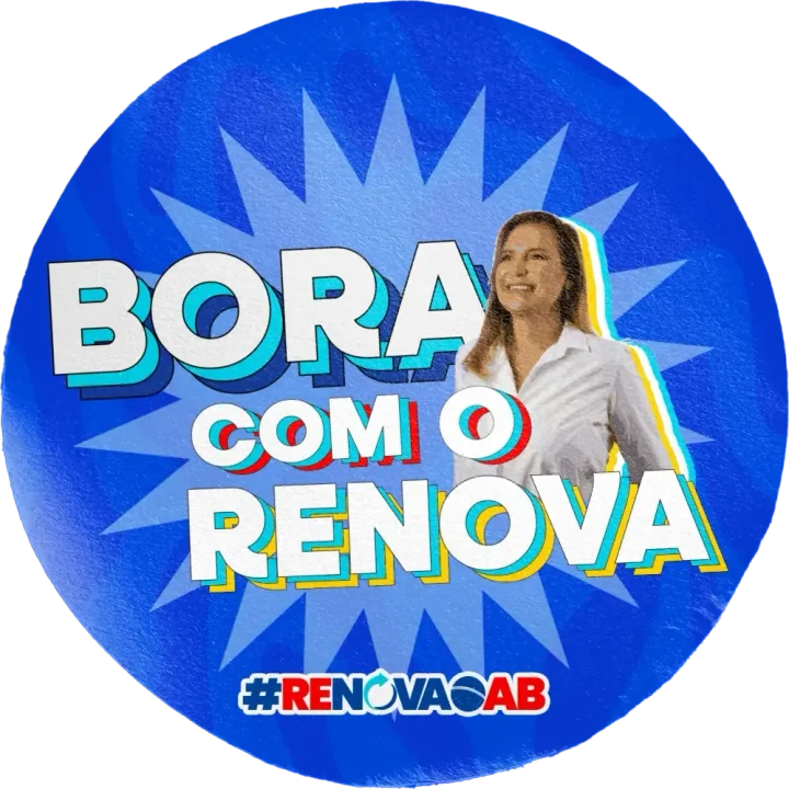 Variação de adesivo circular Bora com o Renova